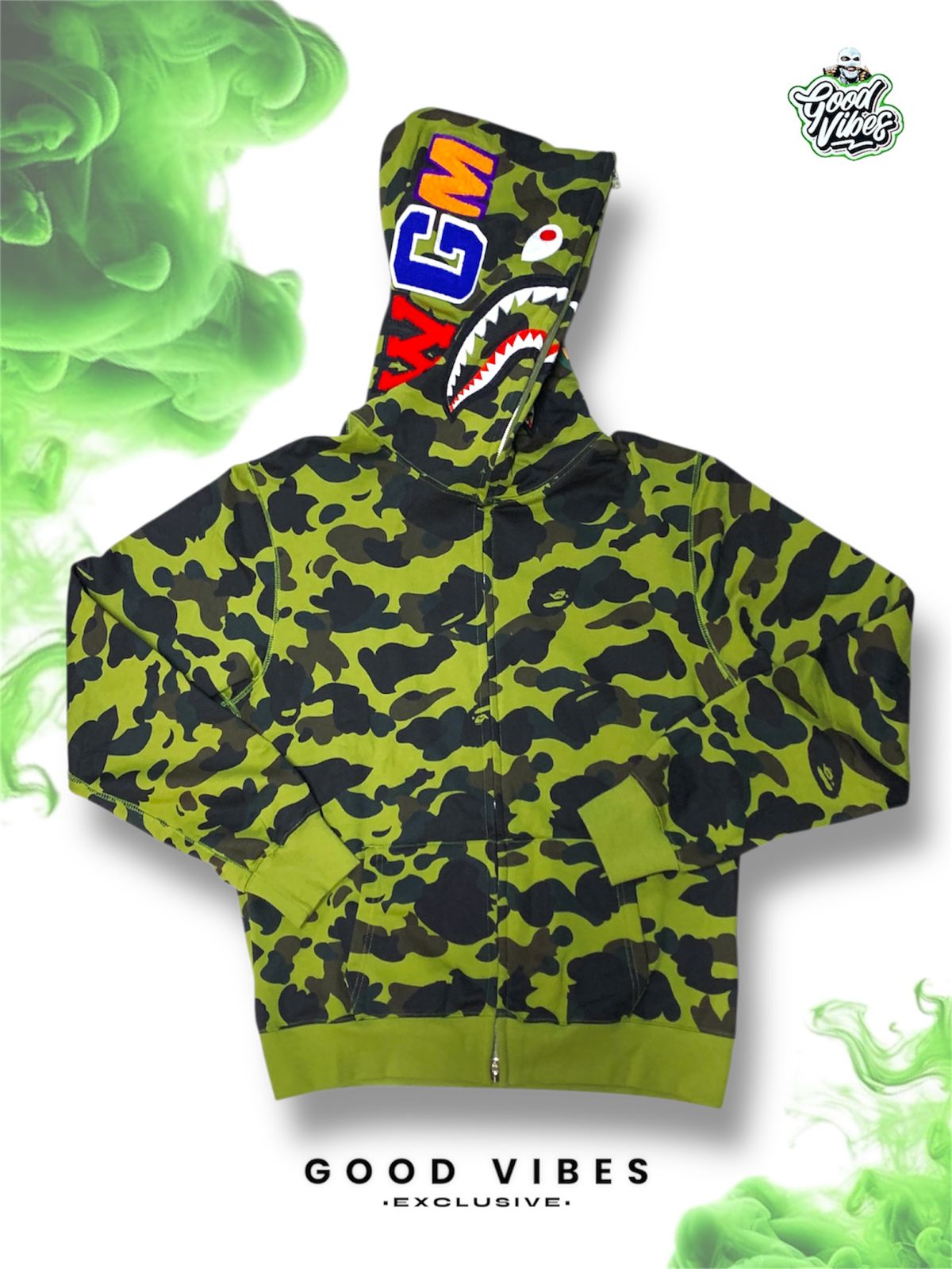 CHAQUETA BAPE SHARK.