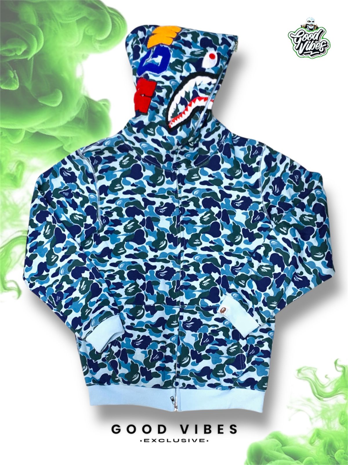 CHAQUETA BAPE SHARK.
