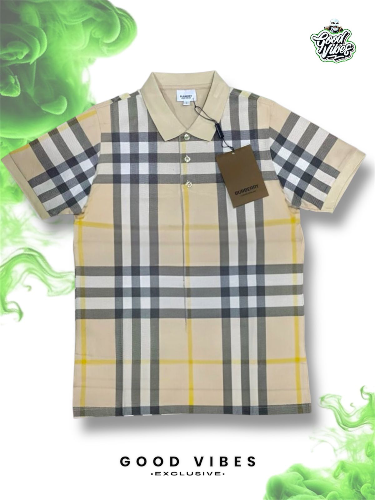 CAMISETAS BURBERRY - TIPO POLO.