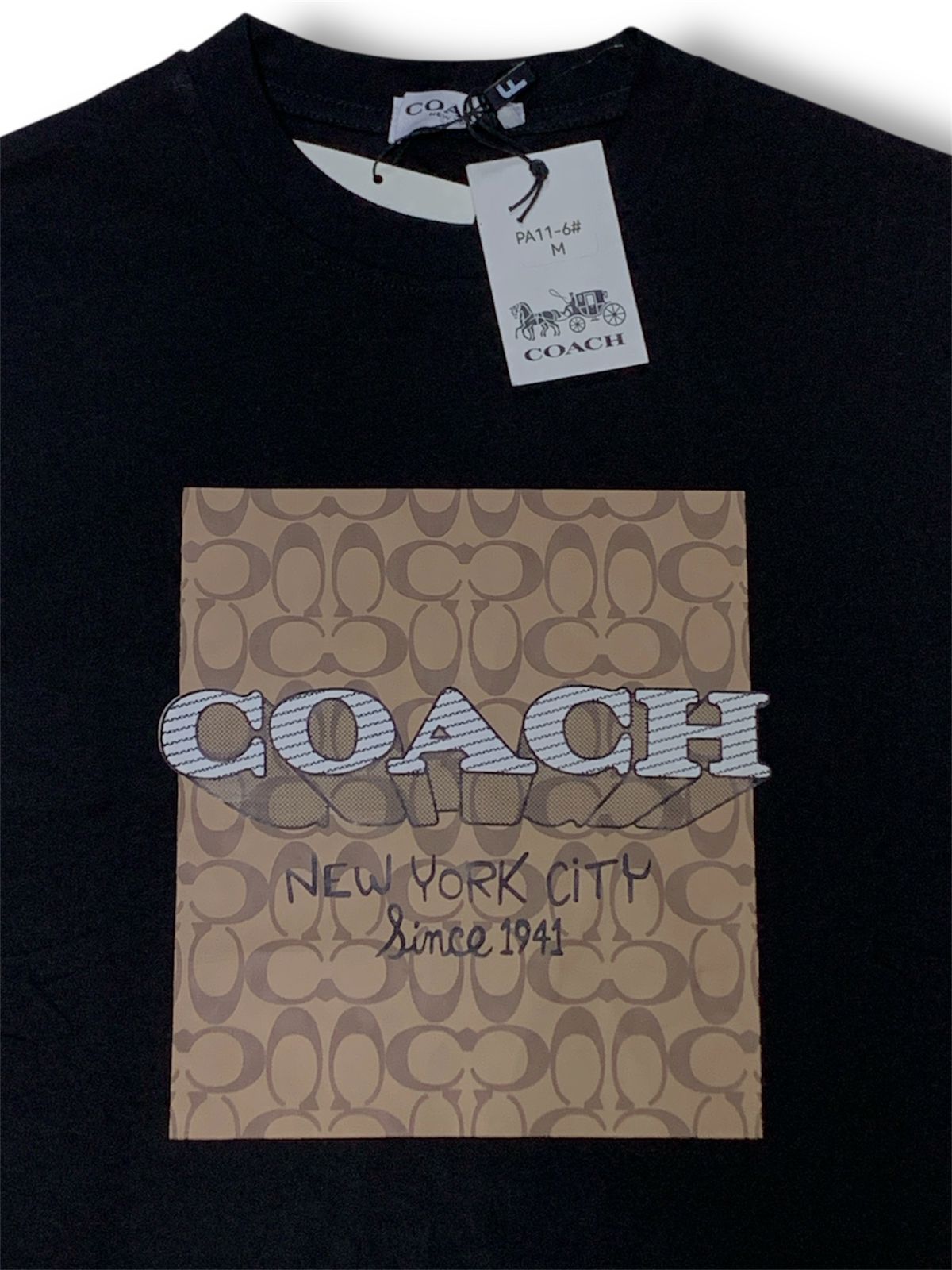 CAMISETA COACH NEW YORK - CUELLO REDONDO
