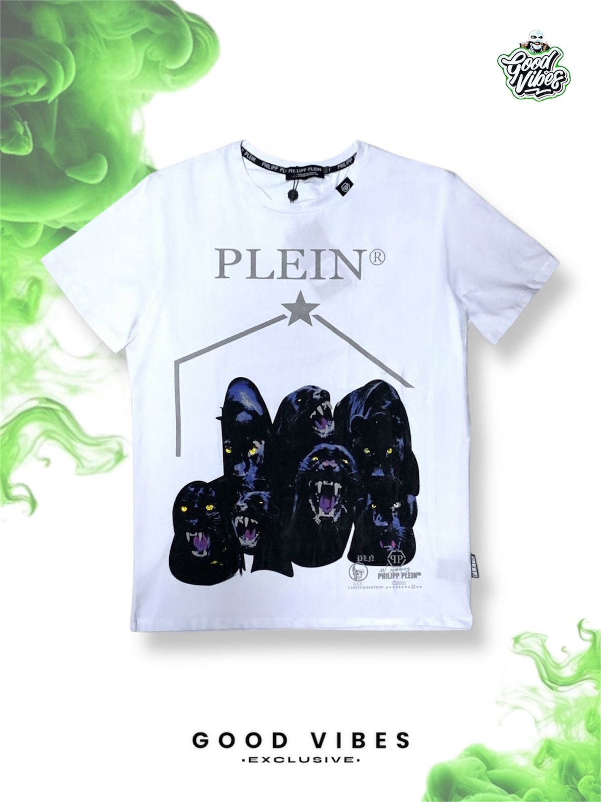 CAMISETA PHILIP PLEIN CUELLO REDONDO.