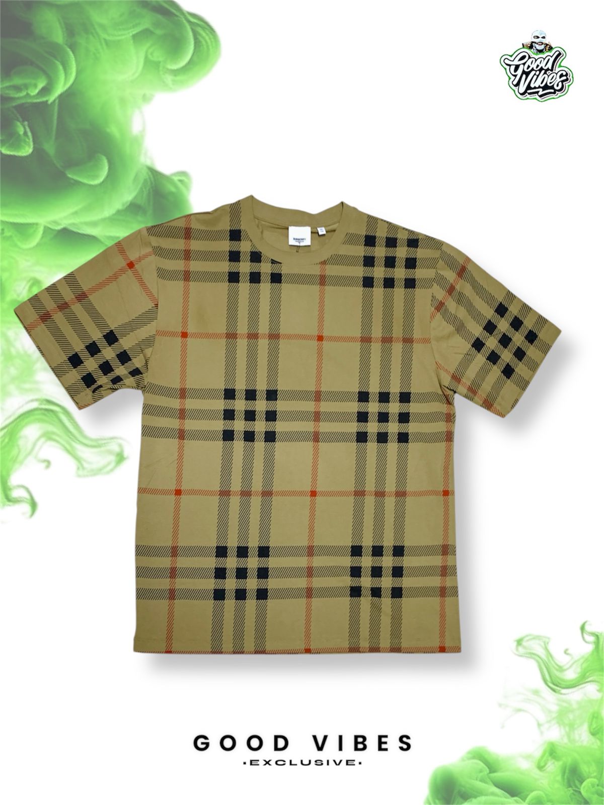 CAMISETA BURBERRY - CUELLO REDONDO