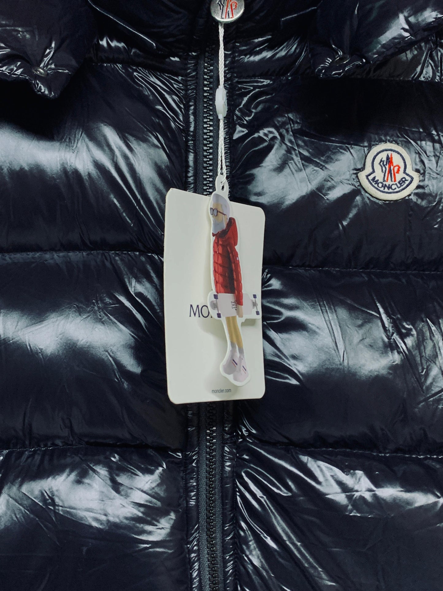 CHALECO MONCLER NEGRO.