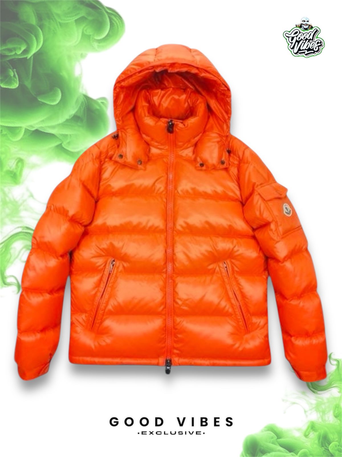 CHAQUETA MONCLER ORANGE.
