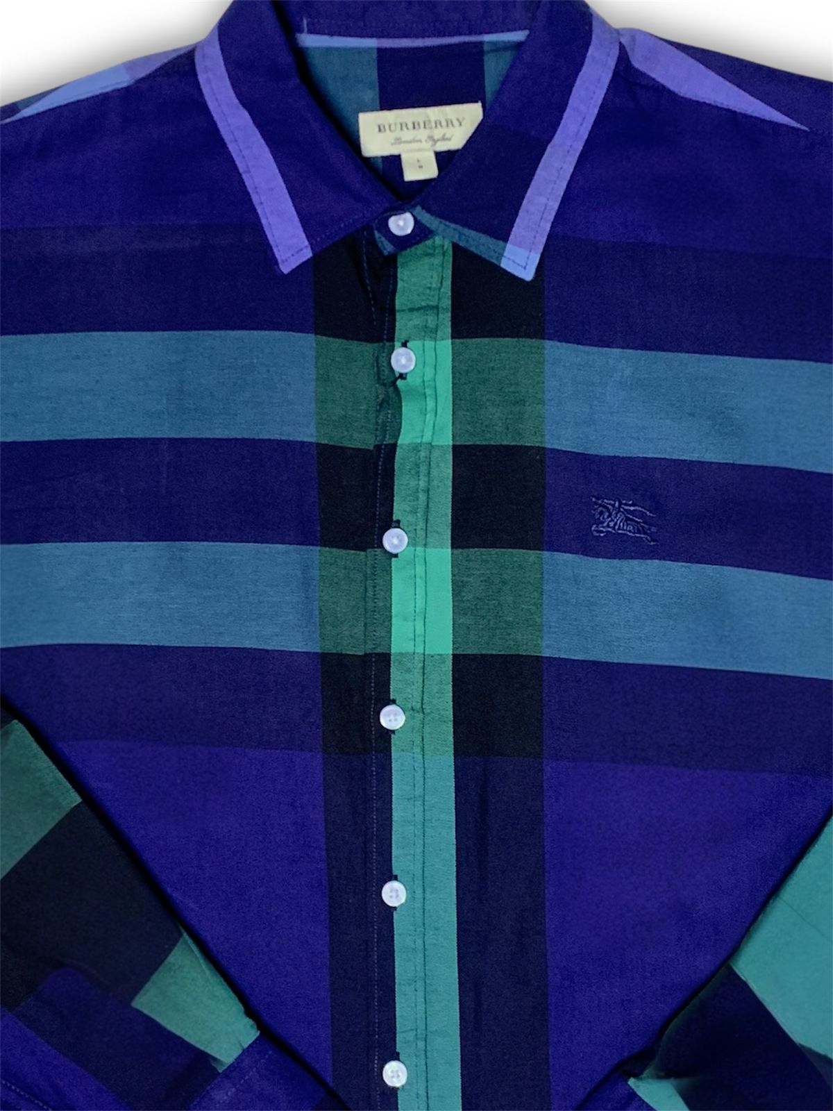 CAMISA BURBERRY MANGA LARGA