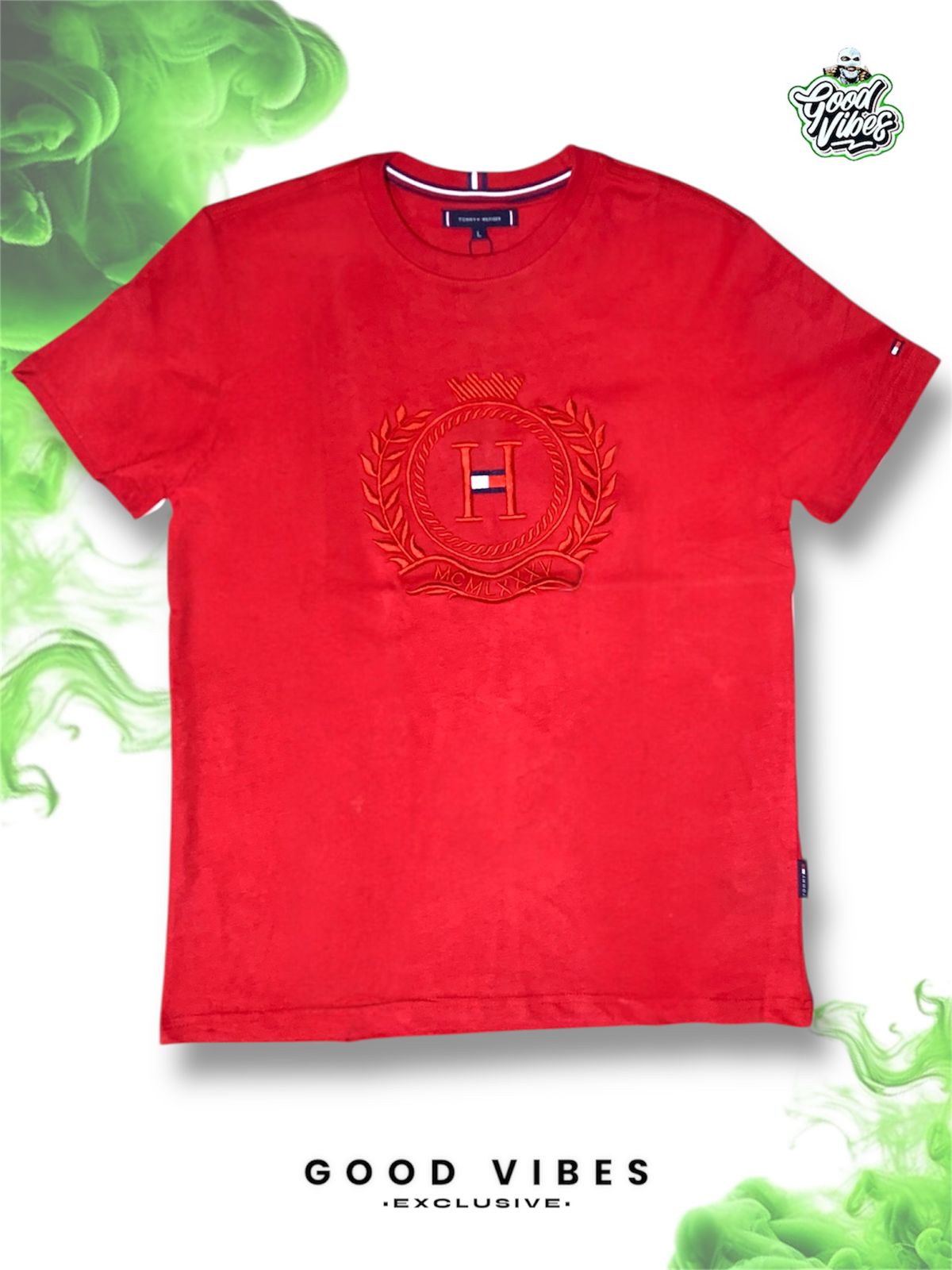 CAMISETA TOMMY HILFIGER CUELLO REDONDO.