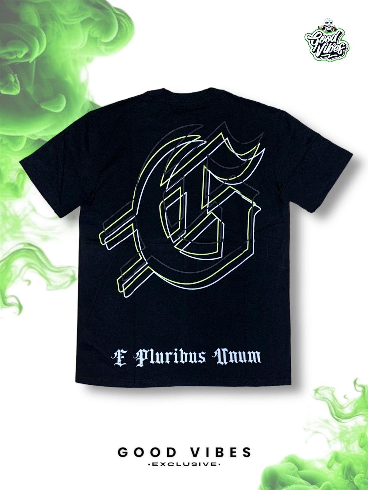 CAMISETA HELLSTAR OVERSIZE CUELLO REDONDO.