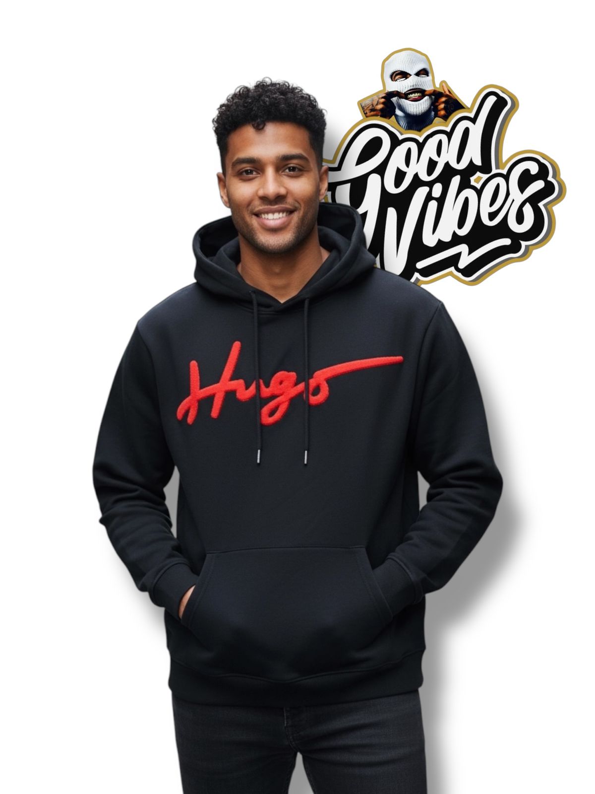 HOODIE HUGO BOSS FIRMA.