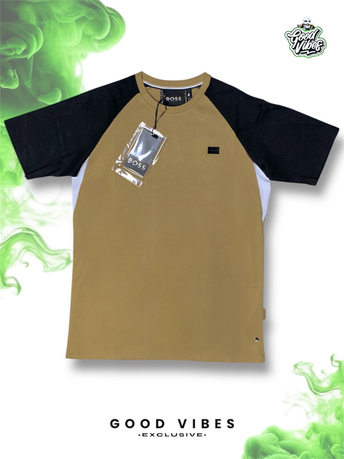 CAMISETA HUGO BOSS CUELLO REDONDO.
