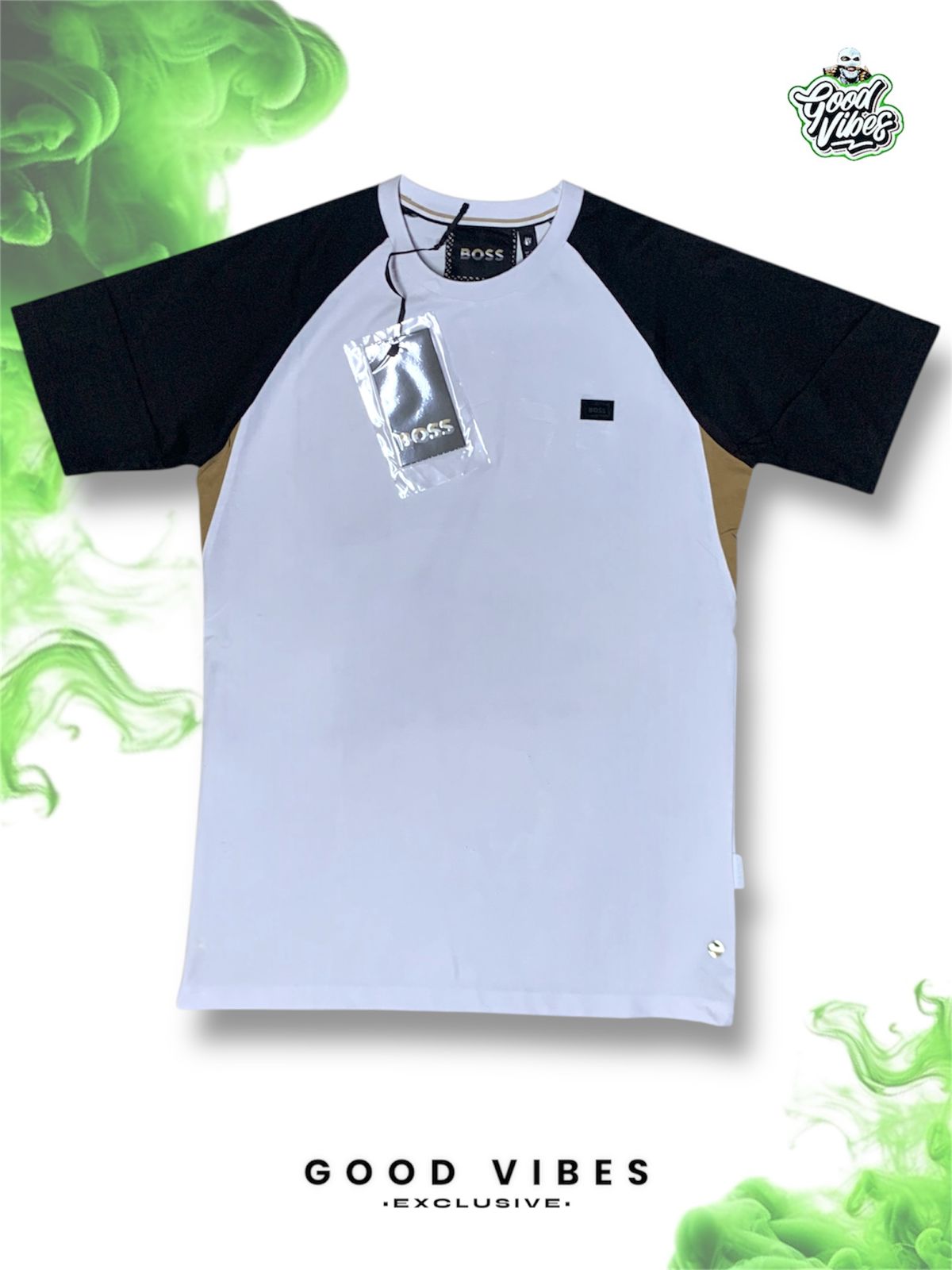 CAMISETA HUGO BOSS CUELLO REDONDO.