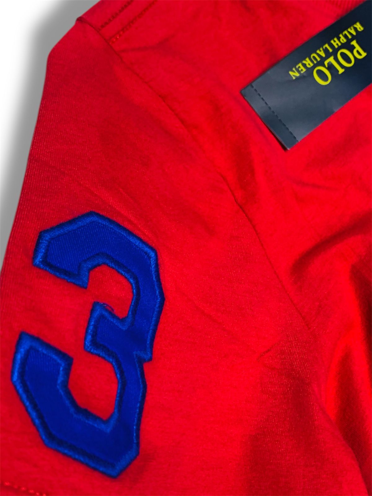 CAMISETA POLO RALPH LAUREN CUELLO REDONDO.