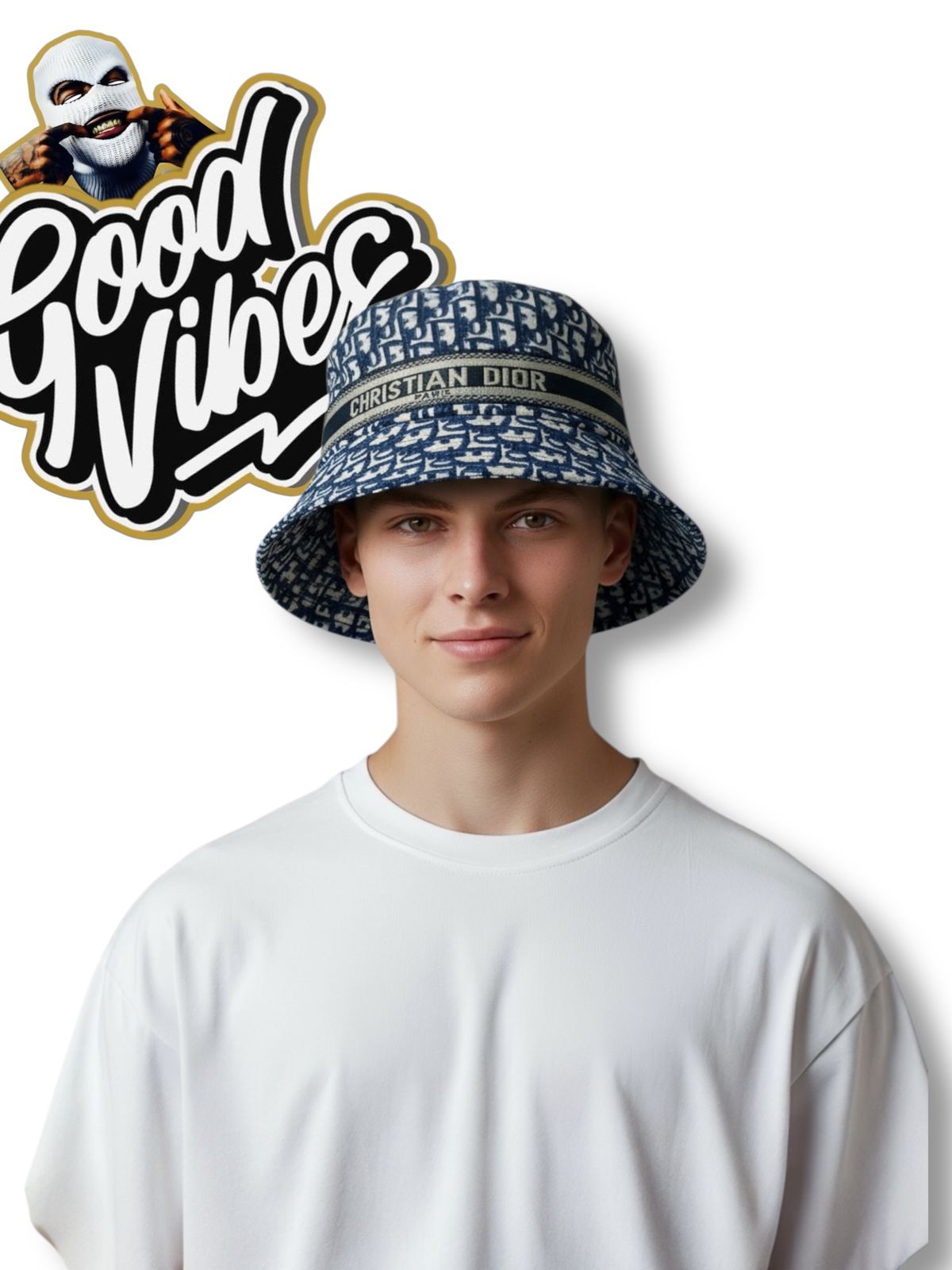 GORRO PESQUERO CHRISTIAN DIOR.
