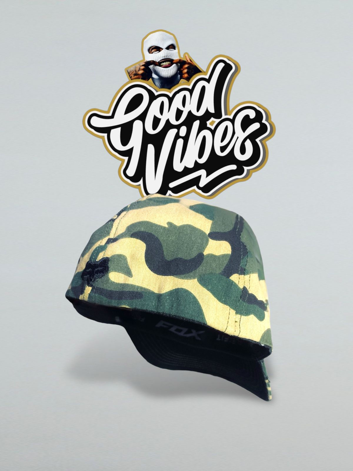 GORRA CAMUFLADA FOX.