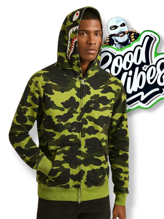 CHAQUETA BAPE SHARK.