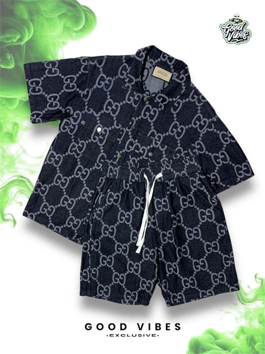 CONJUNTO PLAYERO GUCCI.