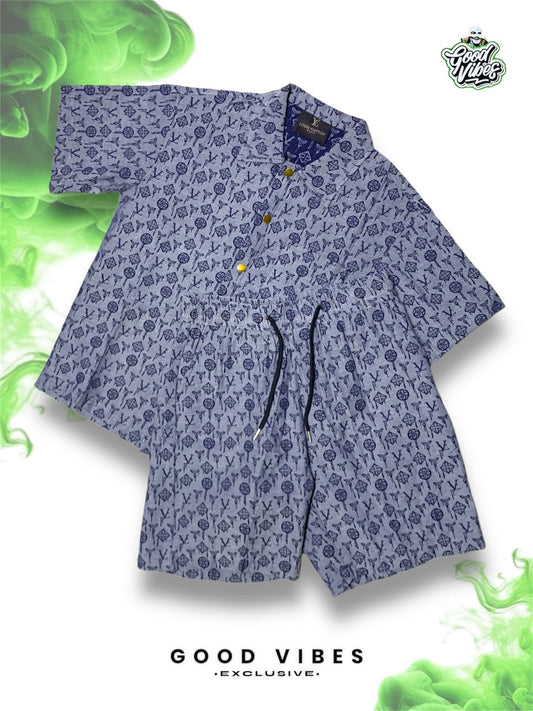 CONJUNTO PLAYERO LOUIS VUITTON.