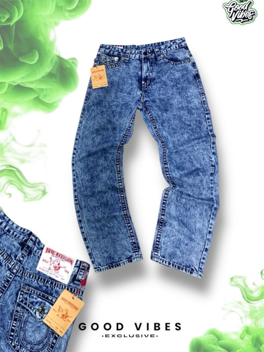 JEAN TRUE RELIGION HILOS GRISES.