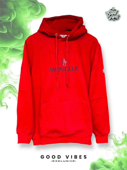 HOODIE MONCLER ROJO.