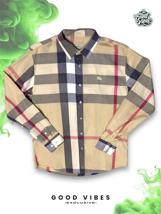 CAMISA BURBERRY MANGA LARGA.