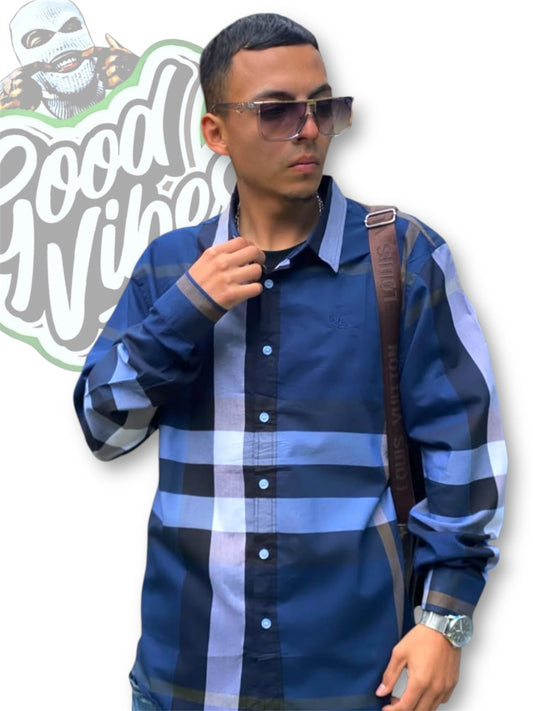 CAMISA BURBERRY MANGA LARGA.