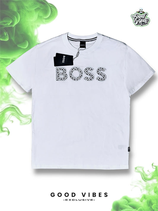 CAMISETA HUGO BOSS CUELLO REDONDO.