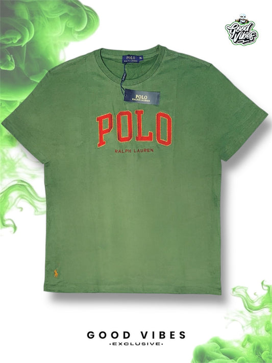 CAMISETA POLO RALPH LAUREN CUELLO REDONDO.